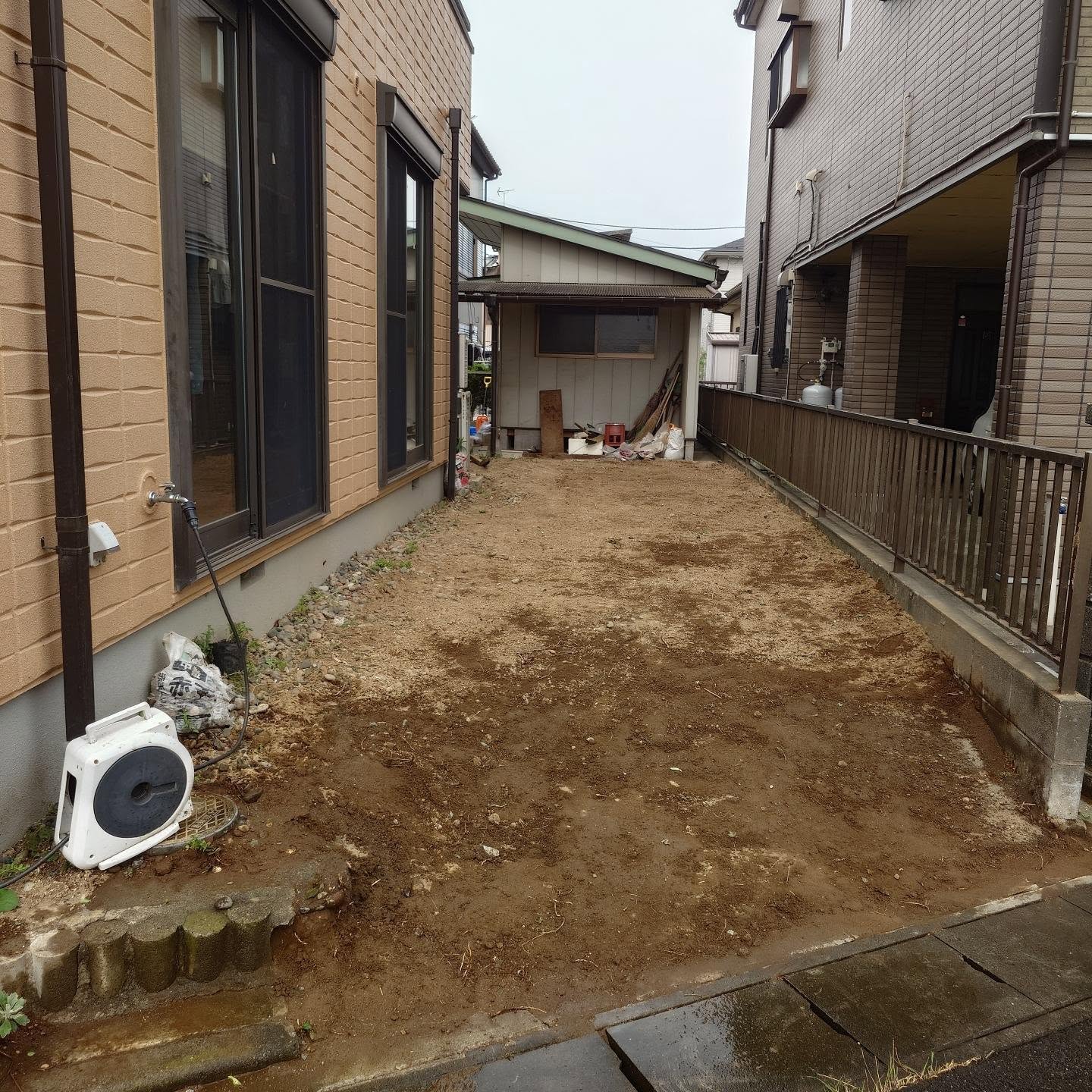 庭石撤去、庭木の伐採・抜根